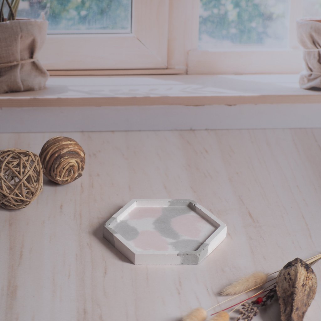 Bandeja Hexagonal 10 cms