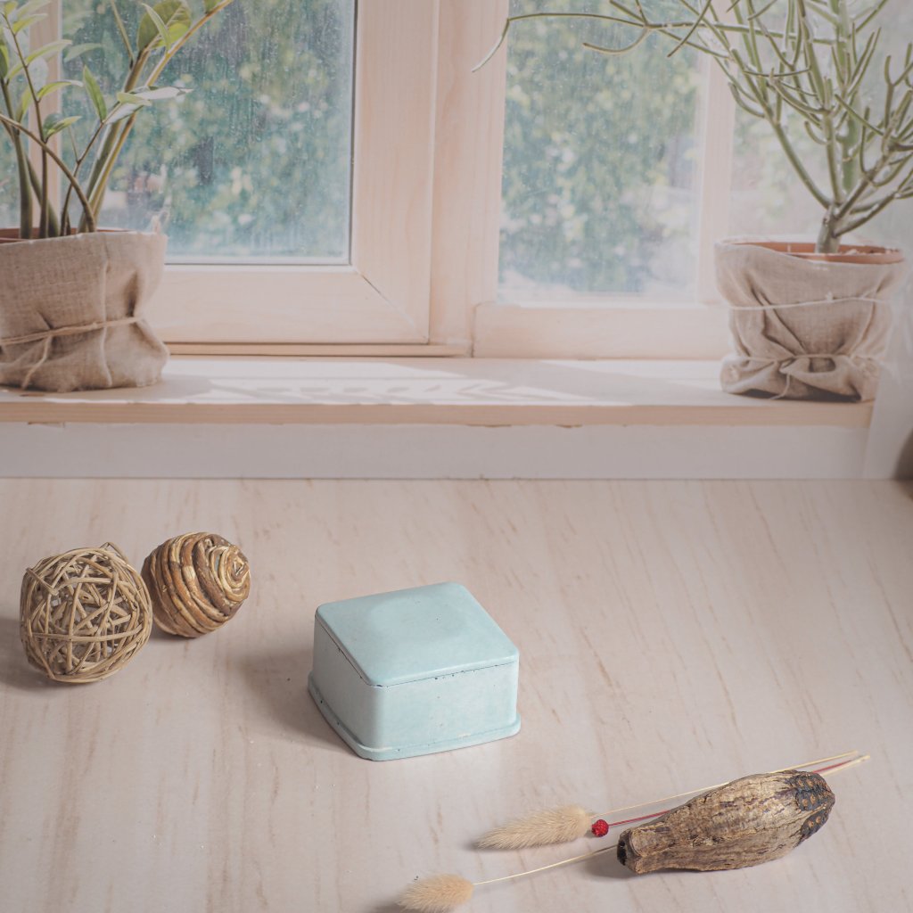 Joyero Cuadrado 7cms