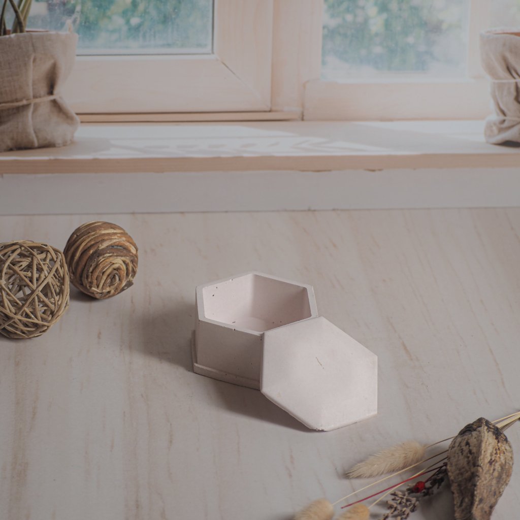 Joyero Hexagonal 7 cms