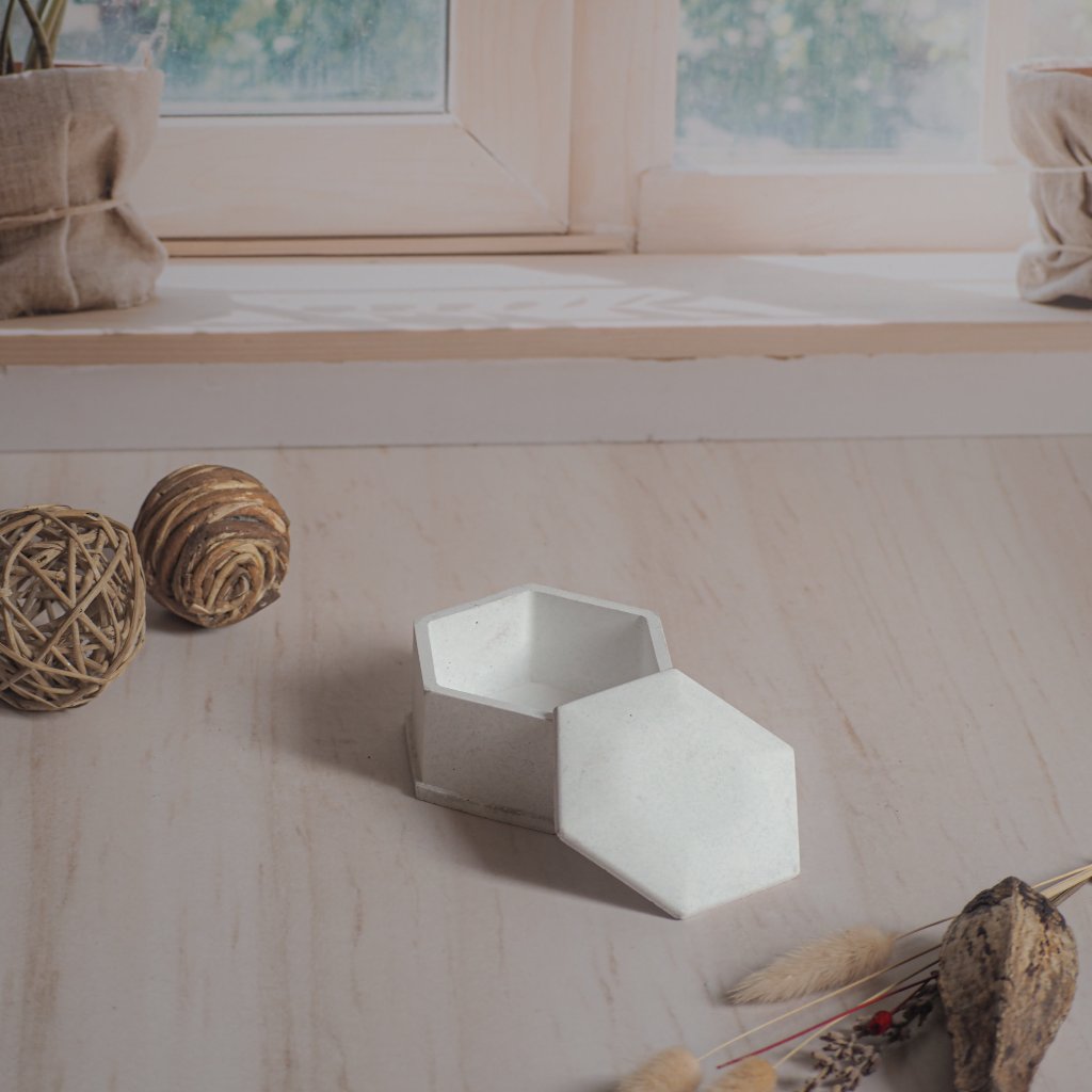 Joyero Hexagonal 7 cms