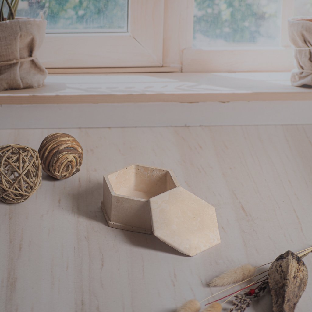 Joyero Hexagonal 7 cms