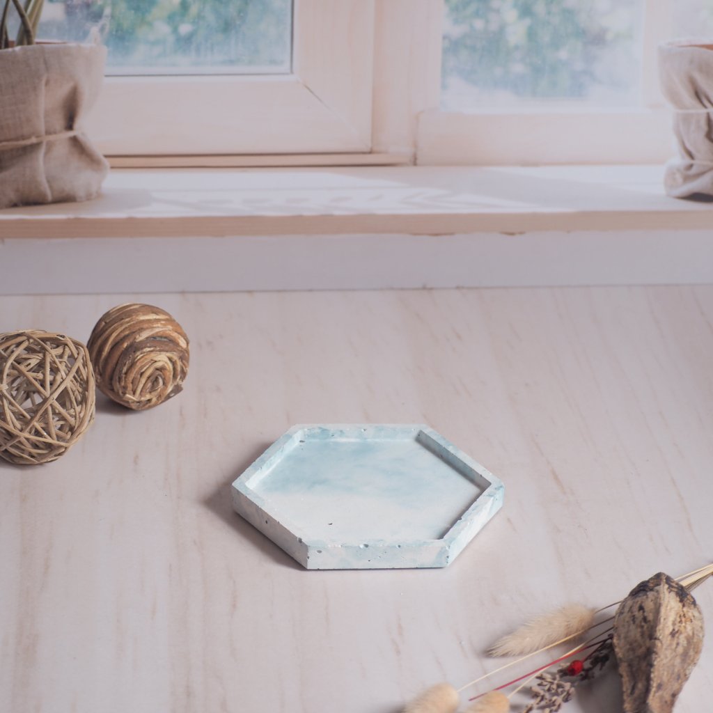 Bandeja Hexagonal 10 cms