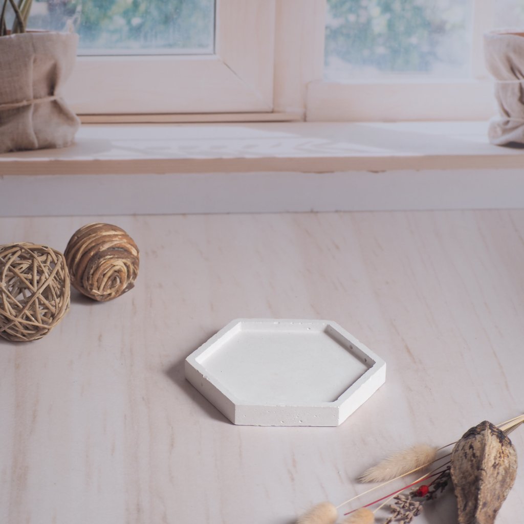 Bandeja Hexagonal 10 cms