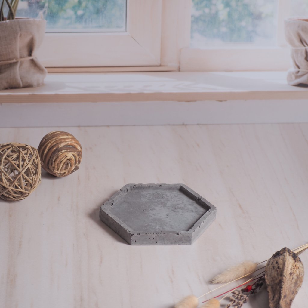 Bandeja Hexagonal 10 cms