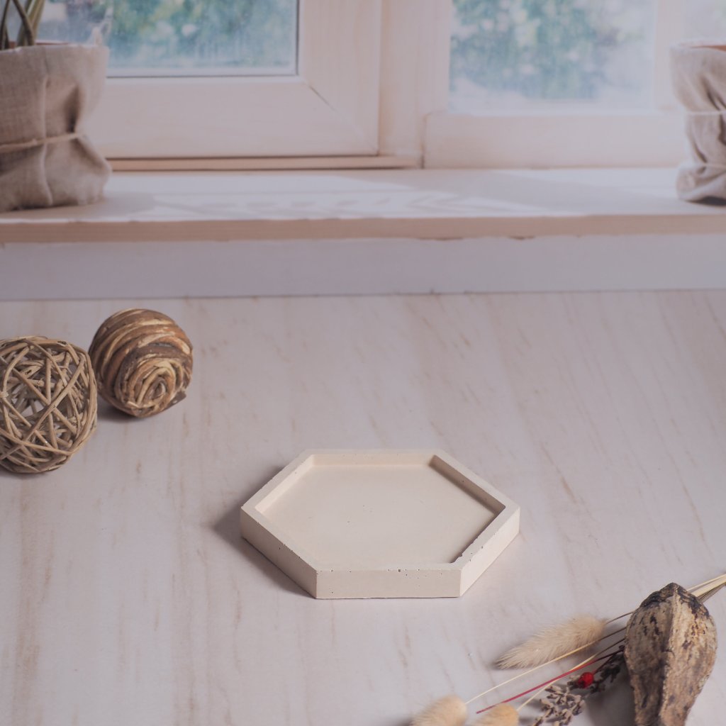 Bandeja Hexagonal 10 cms