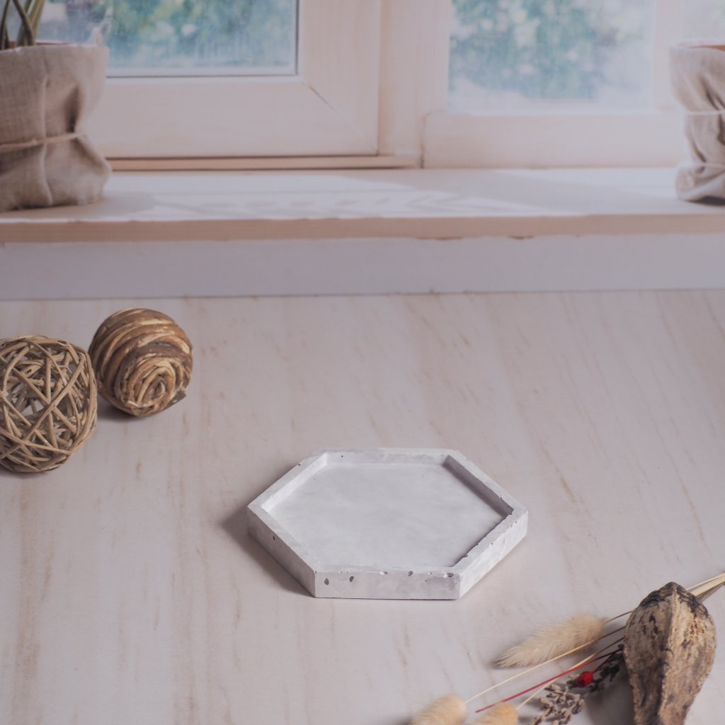 Bandeja Hexagonal 10 cms