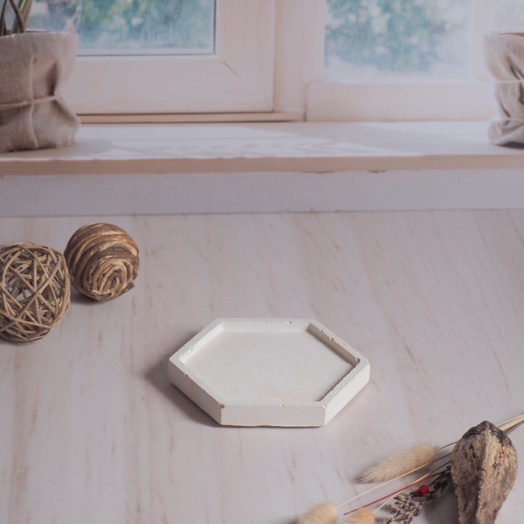 Bandeja Hexagonal 10 cms