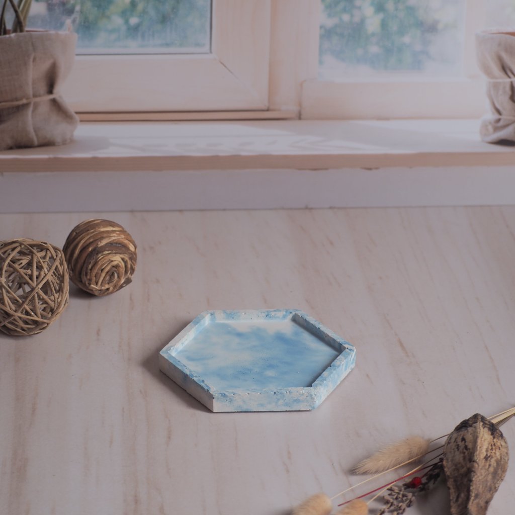 Bandeja Hexagonal 10 cms