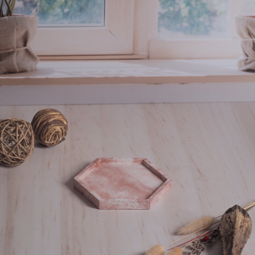 Bandeja Hexagonal 10 cms