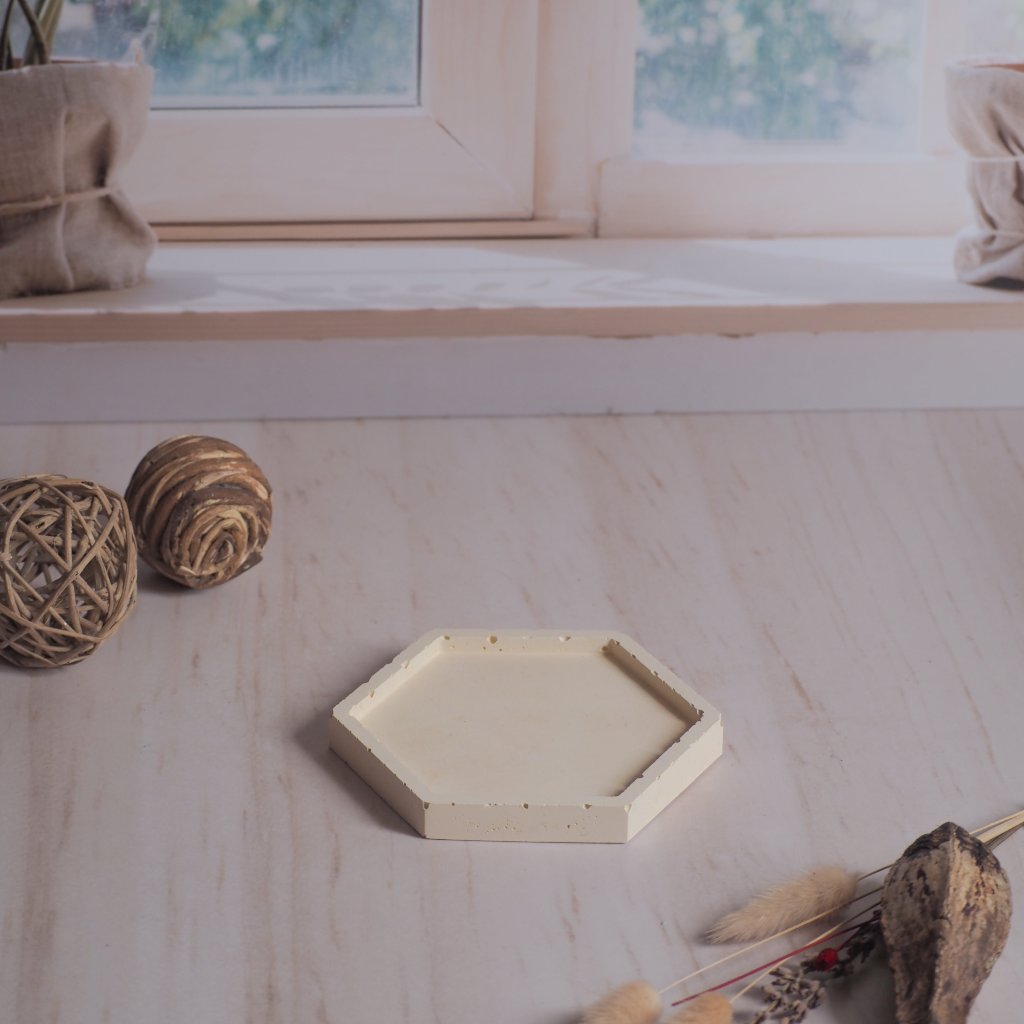 Bandeja Hexagonal 10 cms