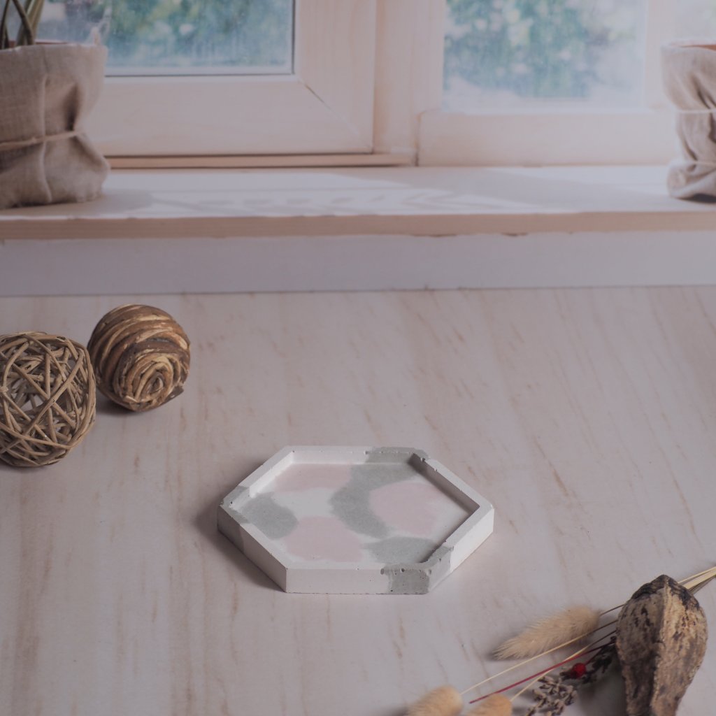 Bandeja Hexagonal 10 cms