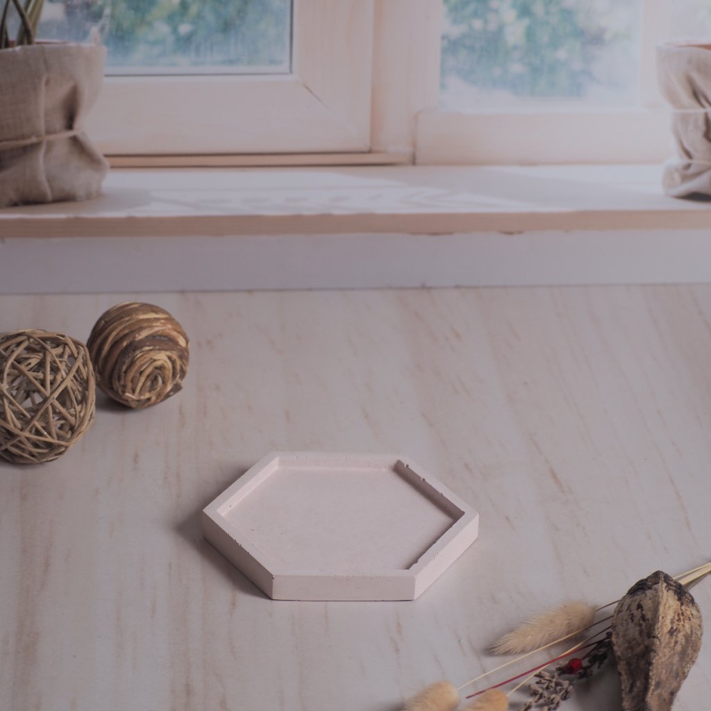 Bandeja Hexagonal 10 cms