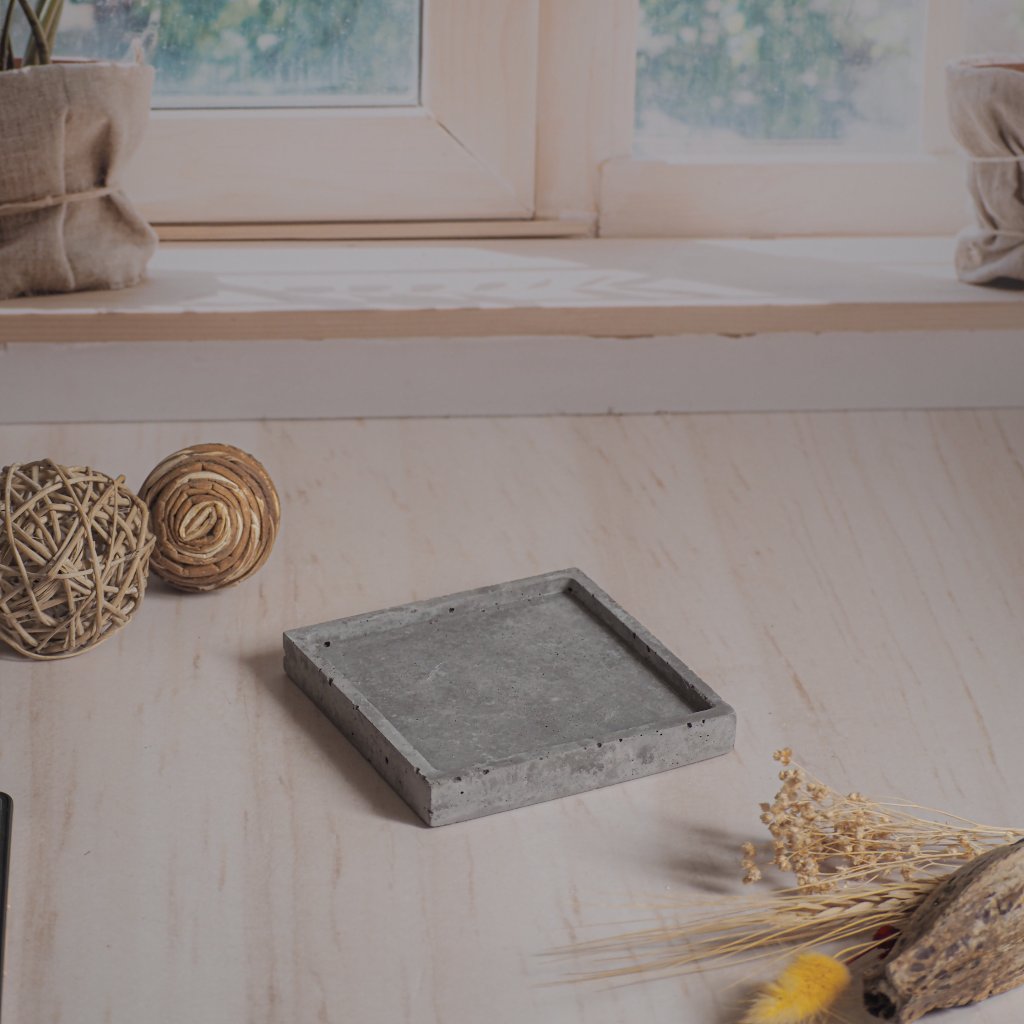 Bandeja cuadrada  10 cms