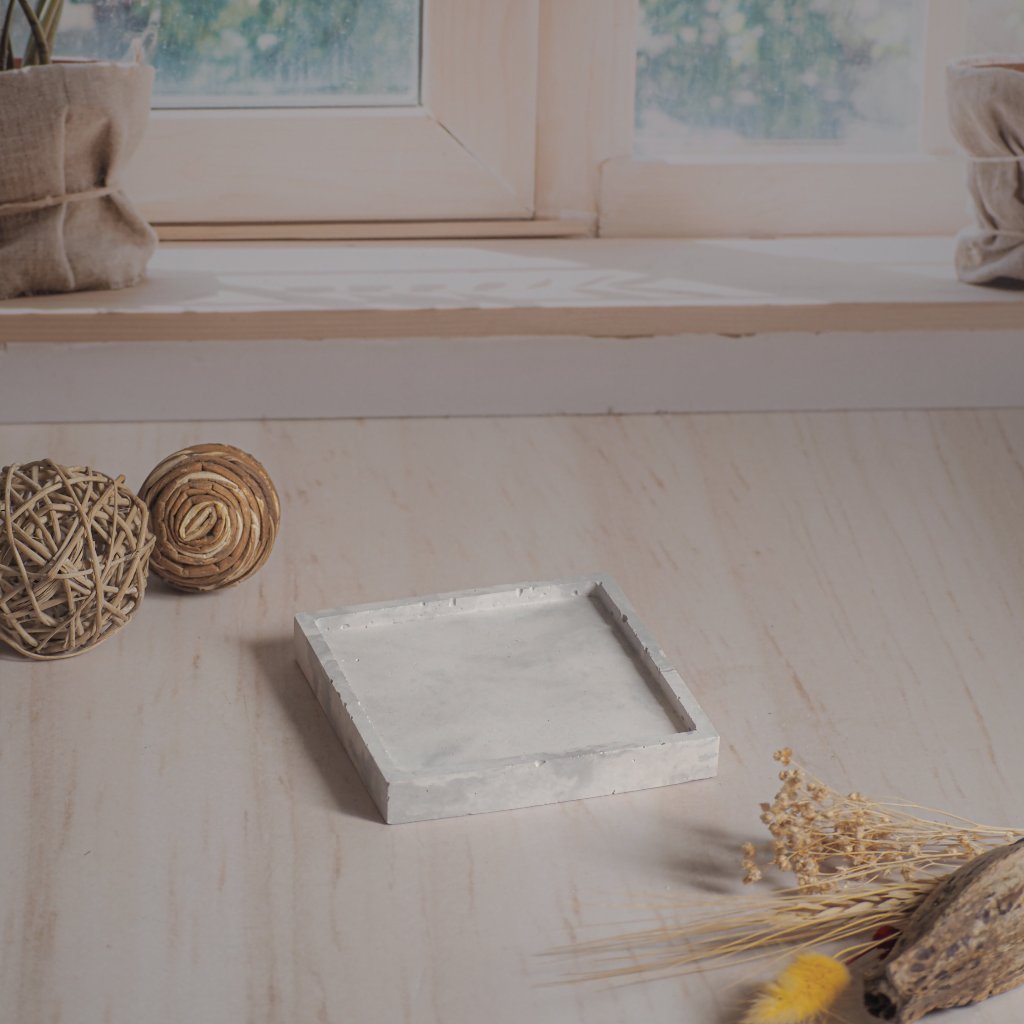 Bandeja cuadrada  10 cms