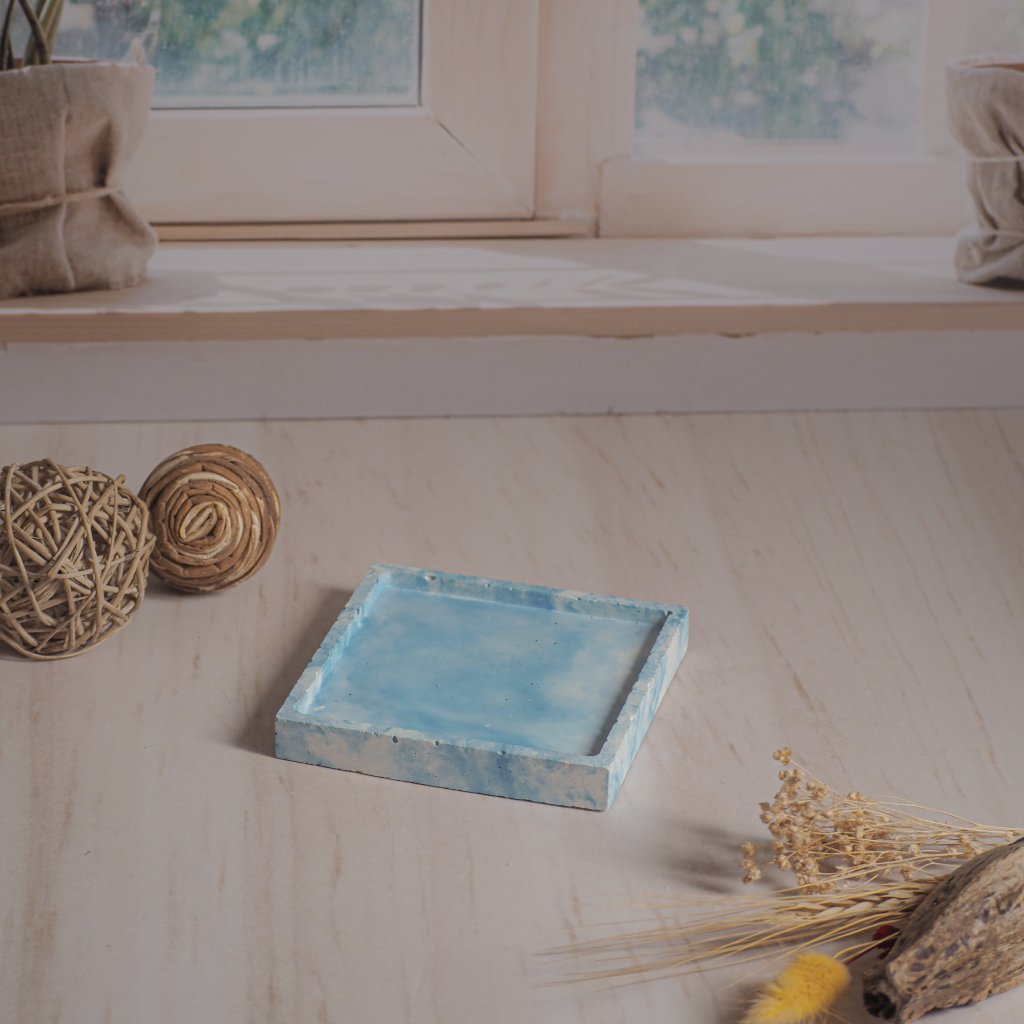 Bandeja cuadrada  10 cms