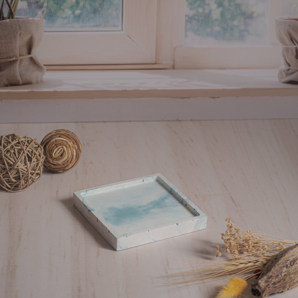 Bandeja cuadrada  10 cms