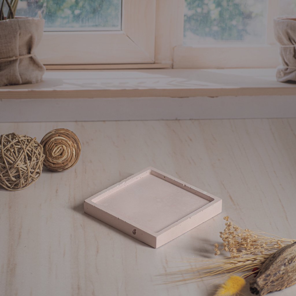 Bandeja cuadrada  10 cms