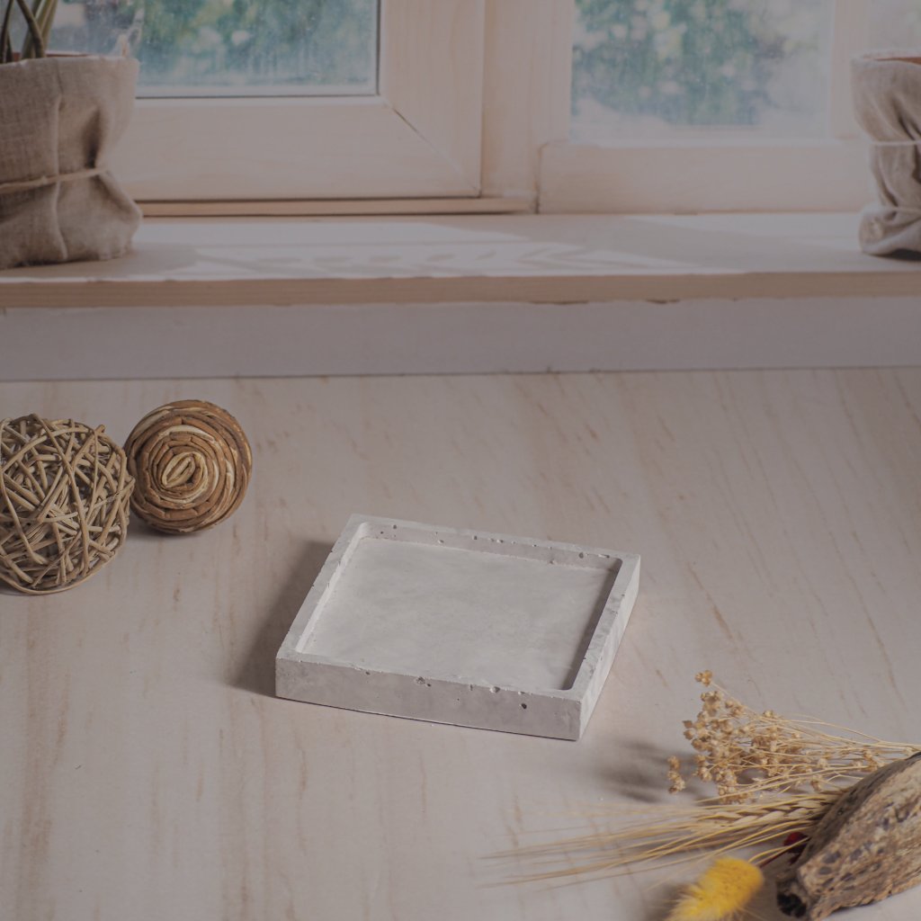 Bandeja cuadrada  10 cms