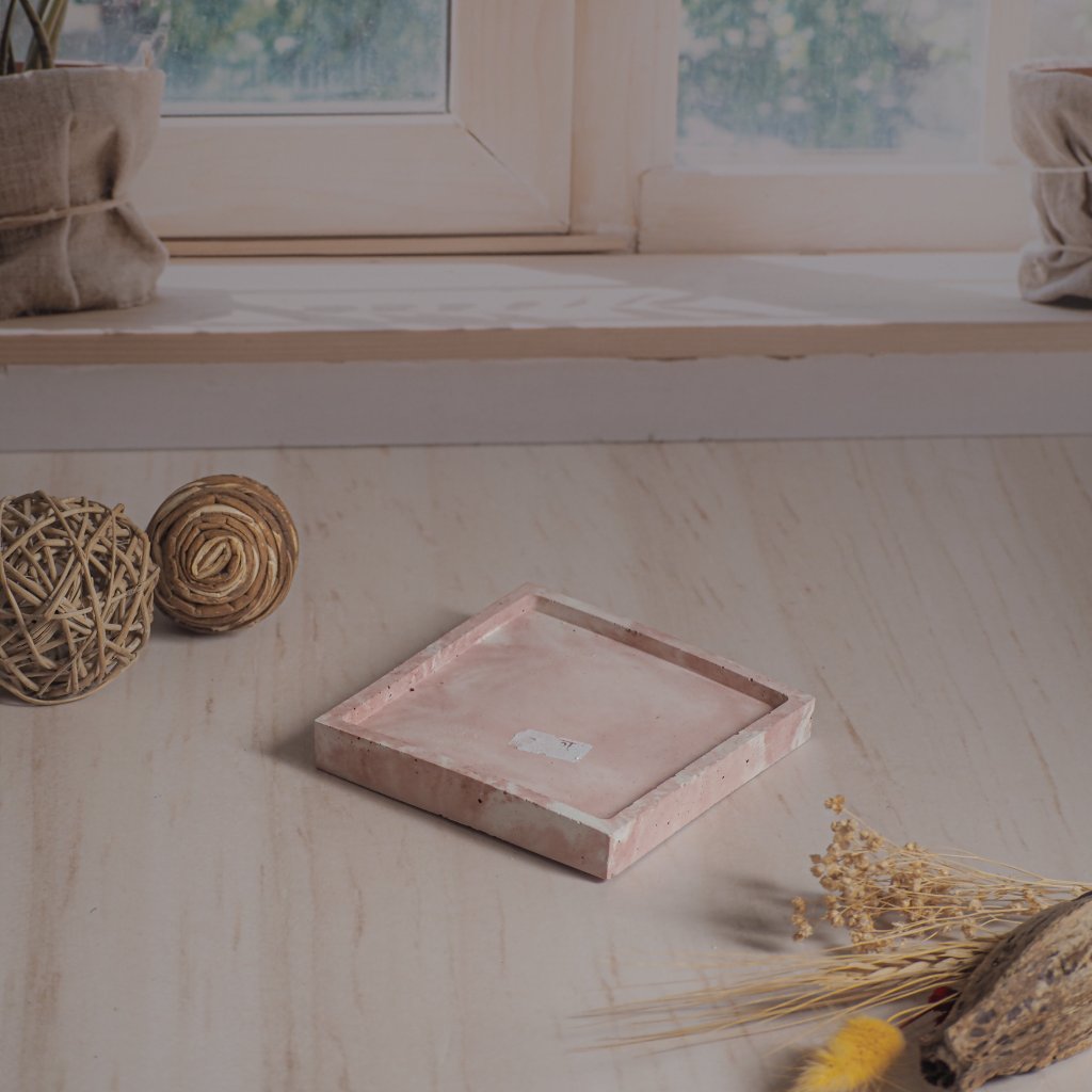 Bandeja cuadrada  10 cms