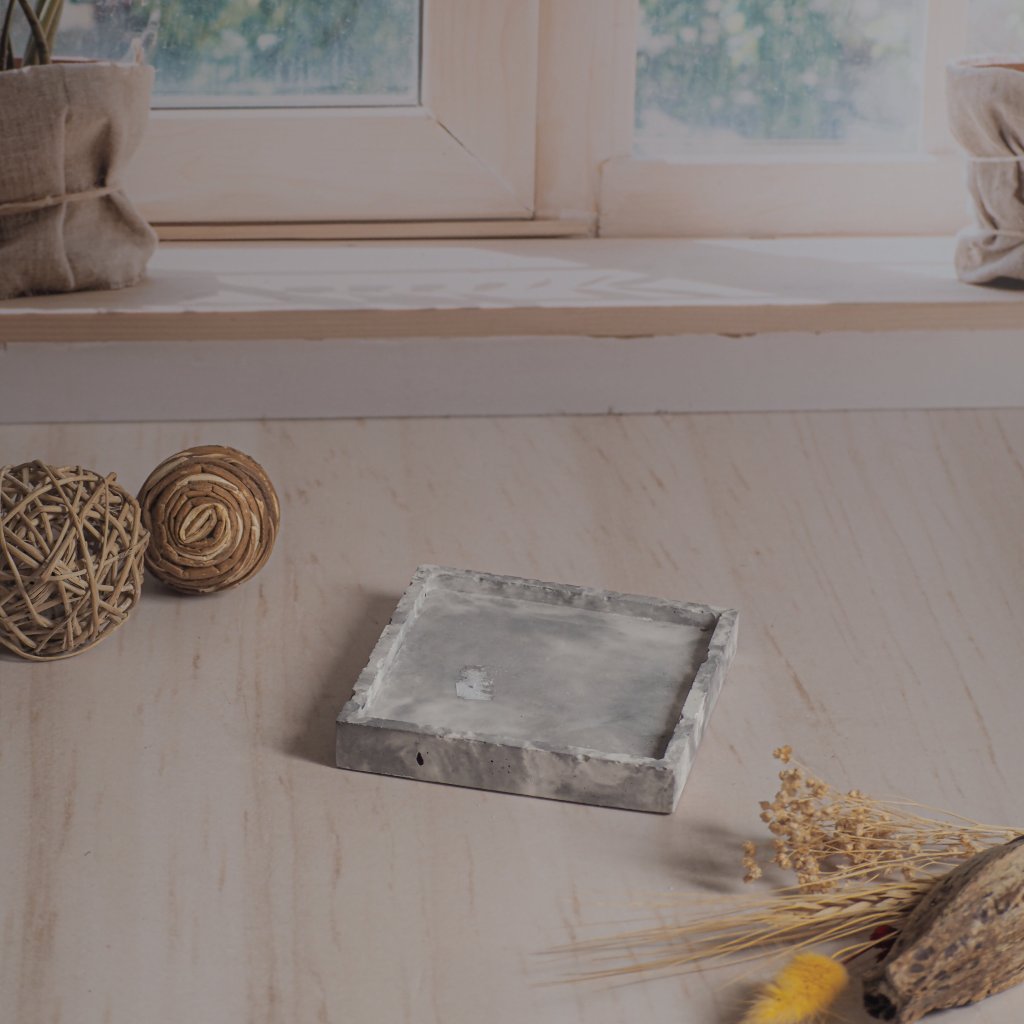 Bandeja cuadrada  10 cms